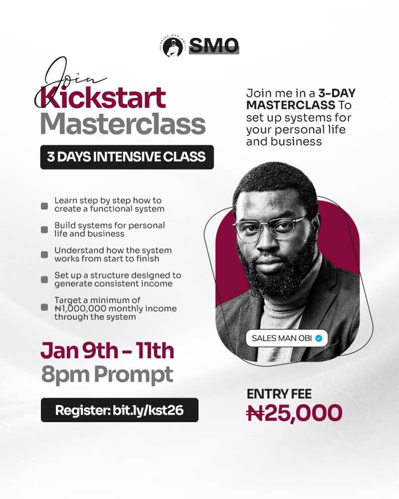 KICKSTART MASTERCLASS
