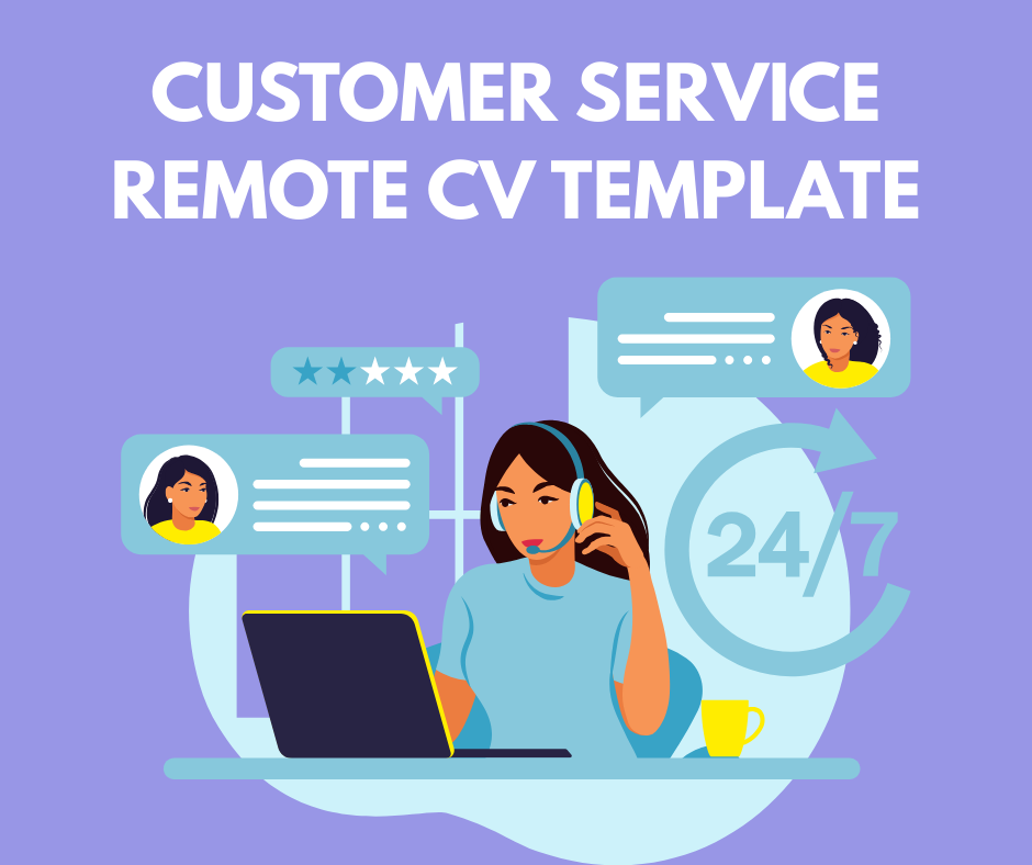 CUSTOMER SERVICE REMOTE CV TEMPLATE