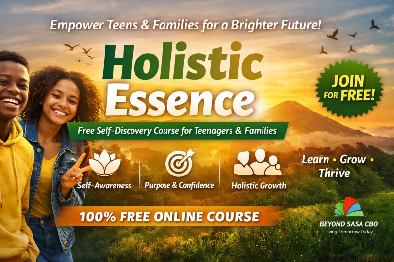Holistic Essence: A Free Self-Discovery Course for Teenagers & Families