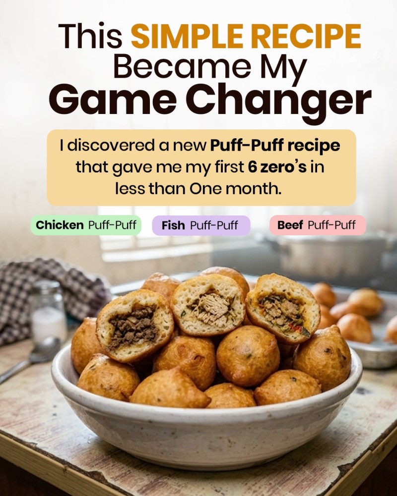 The Millionaire Puff-Puff Recipe