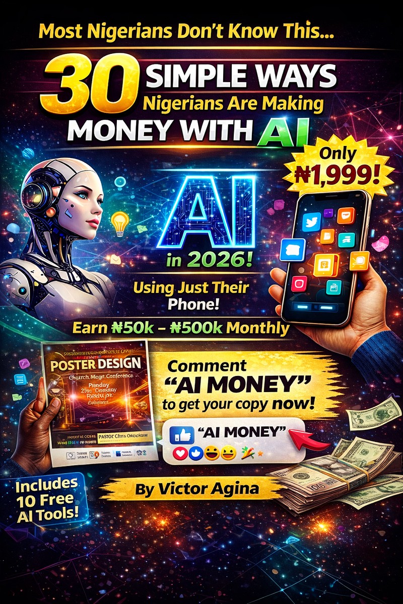 30 Simple Ways Nigerians Are Making Money With AI in 2026 (Using Just Their Phone)