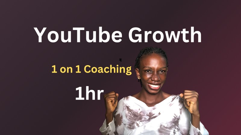 1-on-1 YouTube Growth Consultation With Blessing