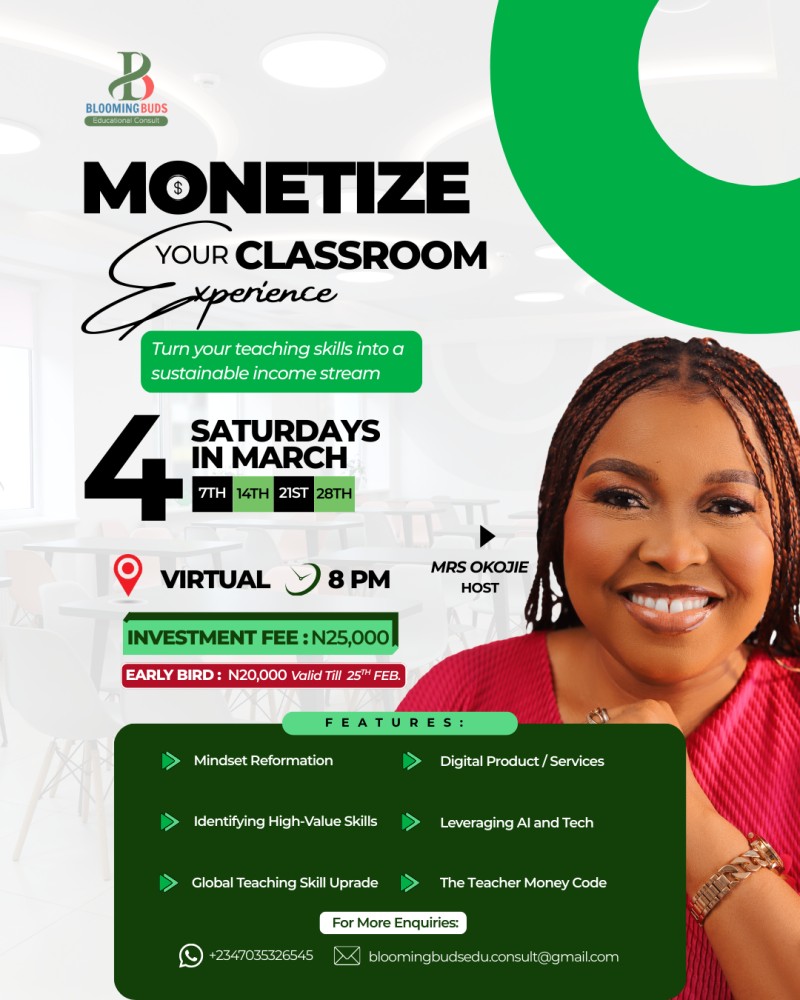 Monetize Your Classroom Expertise: The 4-Week Teacher-to-Wealth Accelerator