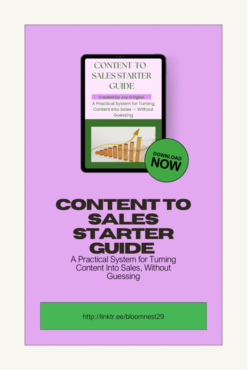 CONTENT-TO-SALES STARTER GUIDE