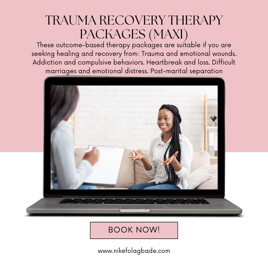 Trauma Recovery Therapy (Maxi Package)
