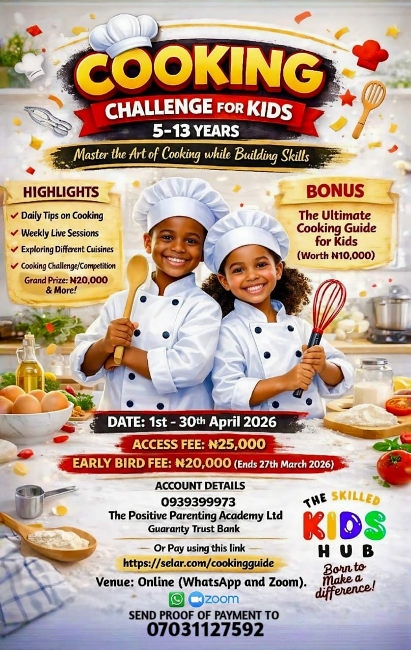Cooking Challenge  for Kids