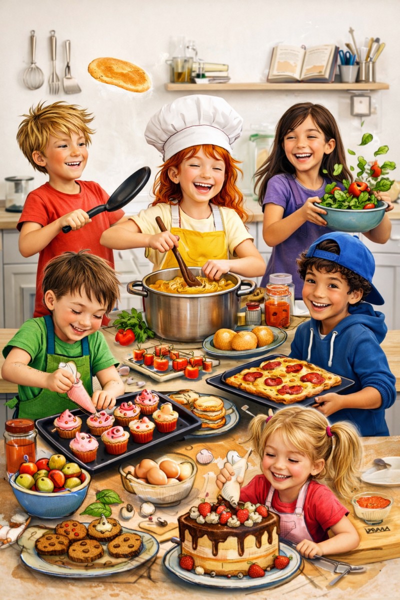 The Ultimate Cooking Guide for Kids