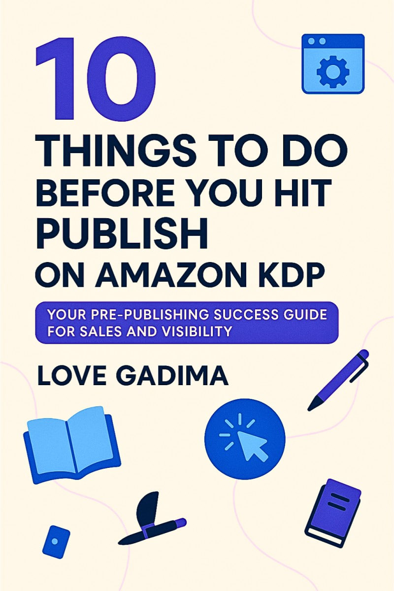10 Things to Do Before You Hit Publish on Amazon KDP