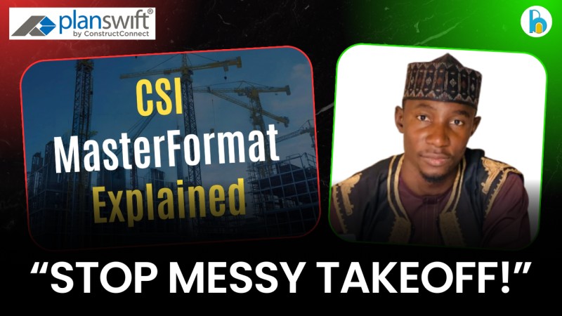 PLANSWIFT TEMPLATE (CSI Master Format)