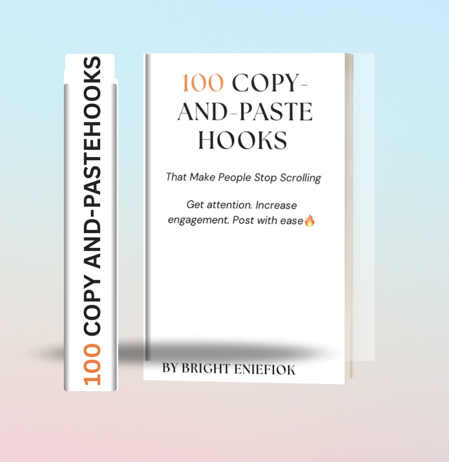 📘 100 Copy-and-Paste Hooks That Make People Stop Scrolling