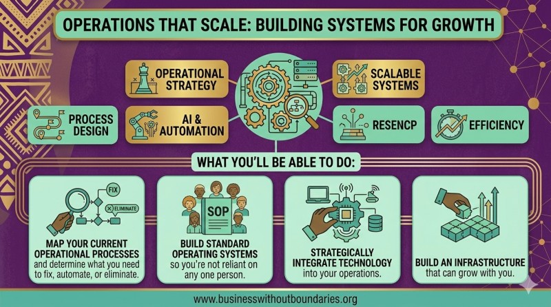 Operations That Scale: Building Systems for Growth.