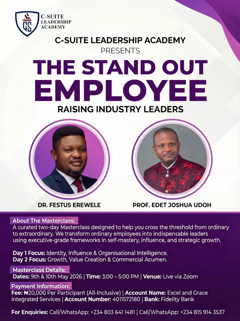 THE STAND OUT EMPLOYEE