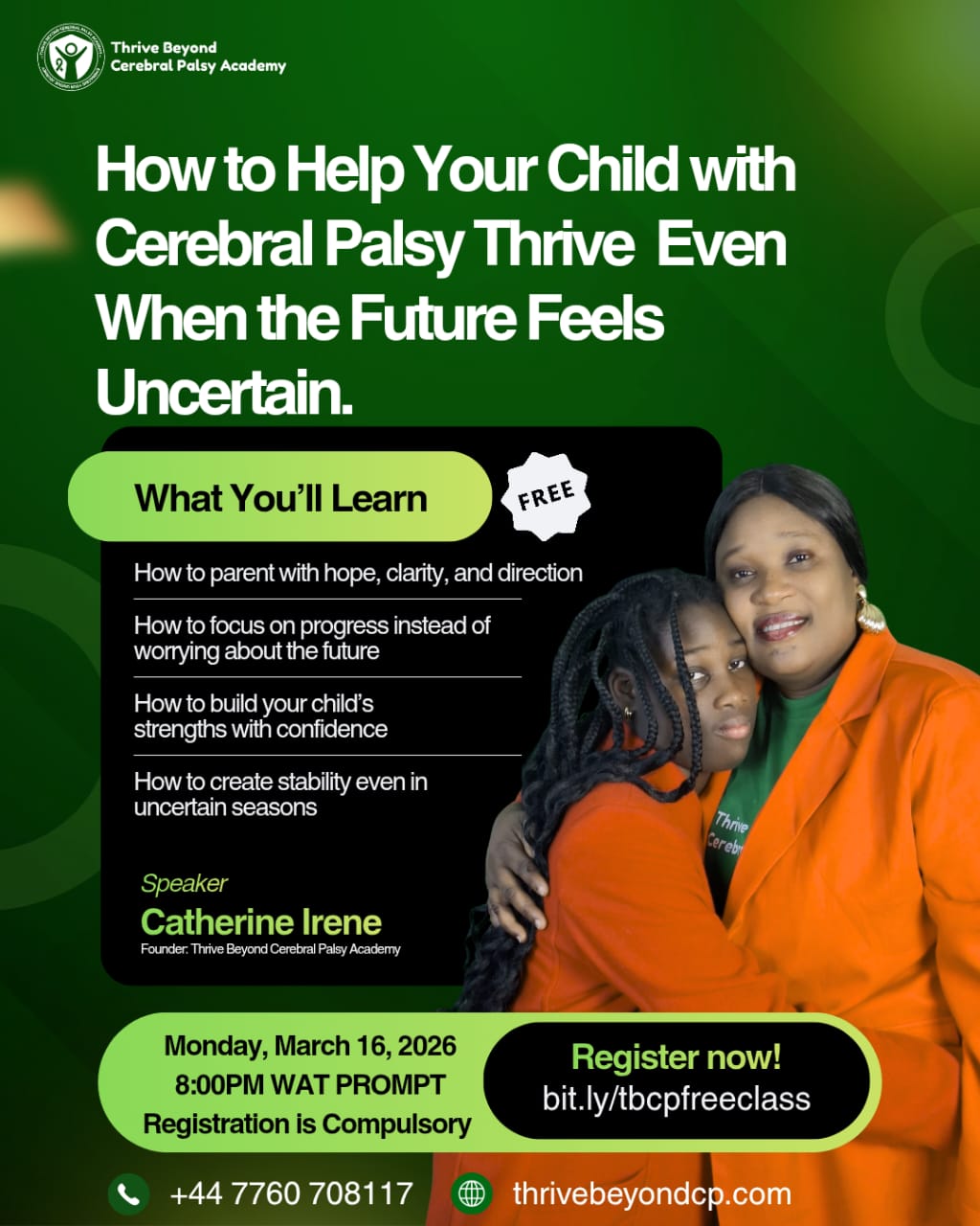 How to Help Your Child with Cerebral Palsy Thrive Even When the Future Feels Uncertain.
