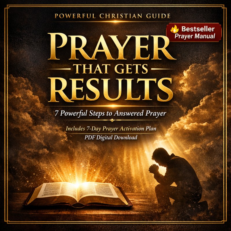 Prayer That Gets Results – 7 Powerful Steps to Answered Prayer (Premium PDF Guide)