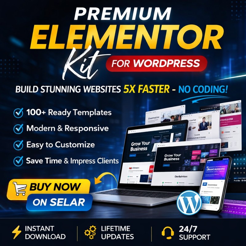 800+ High-Converting Elementor Website Templates Kits (Bonus Included)