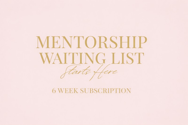 MENTORSHIP REGISTRATION WAITING LIST