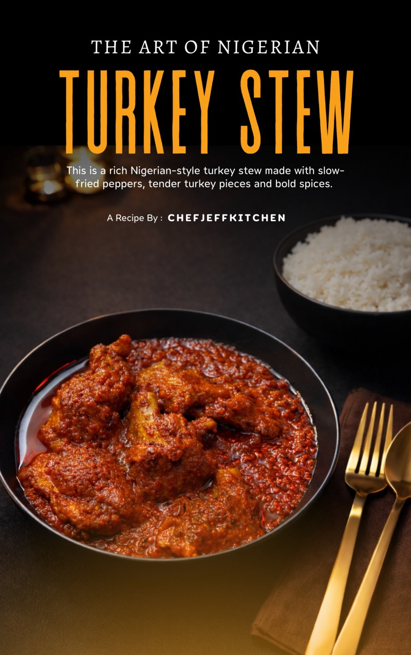 TURKEY STEW RECIPE