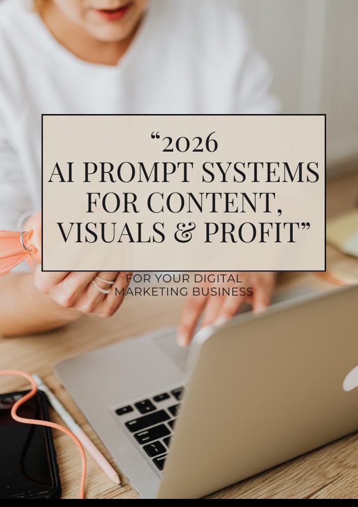 AI Prompt Systems for Content, Visuals & Profit