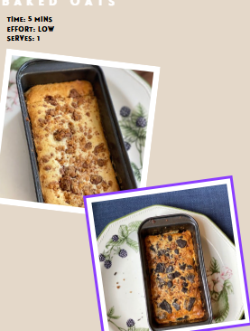 Baked Oats Recipe (The one that doesn't taste like cardboard)