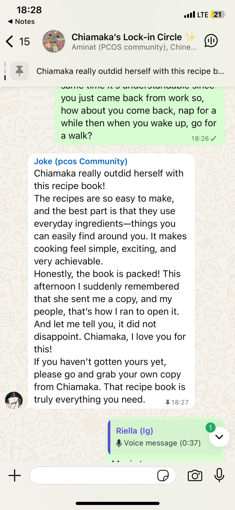 Customer review 1