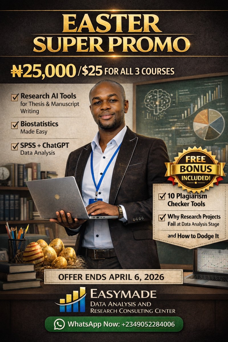 BEST AI RESEARCH TOOLS + BIOSTATISTICS+ SPSS  TRAINING GUIDE