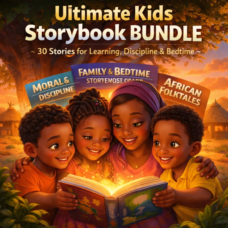 Ultimate Kids Storybook Bundle – 30 Powerful Stories for Learning, Discipline & Bedtime