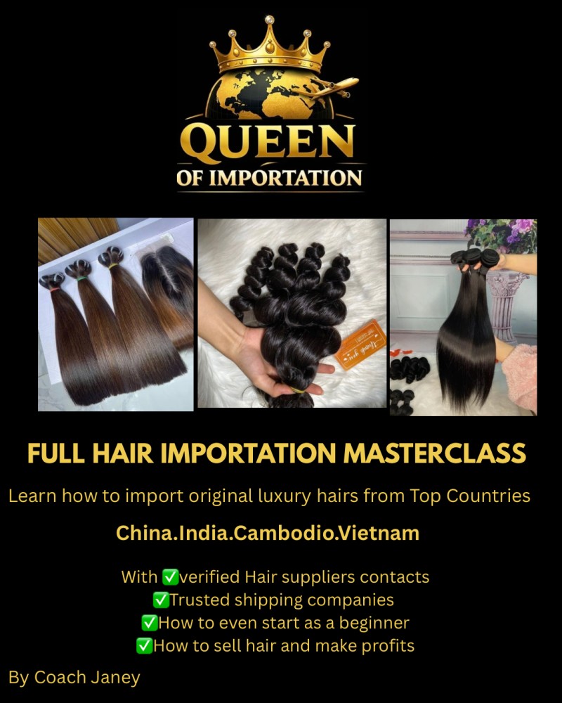 CJ HAIR IMPORTATION MASTERCLASS