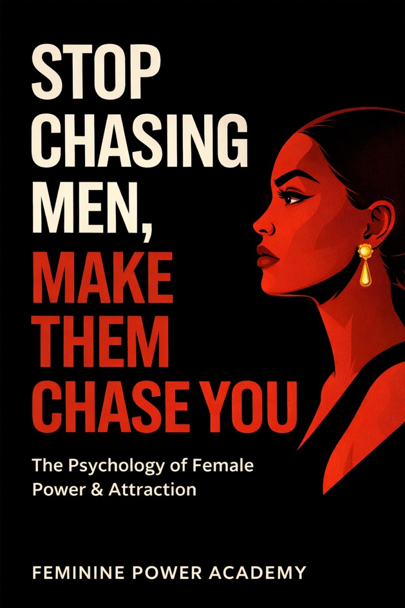DON'T CHASE MEN,MAKE THEM CHASE YOU🔥