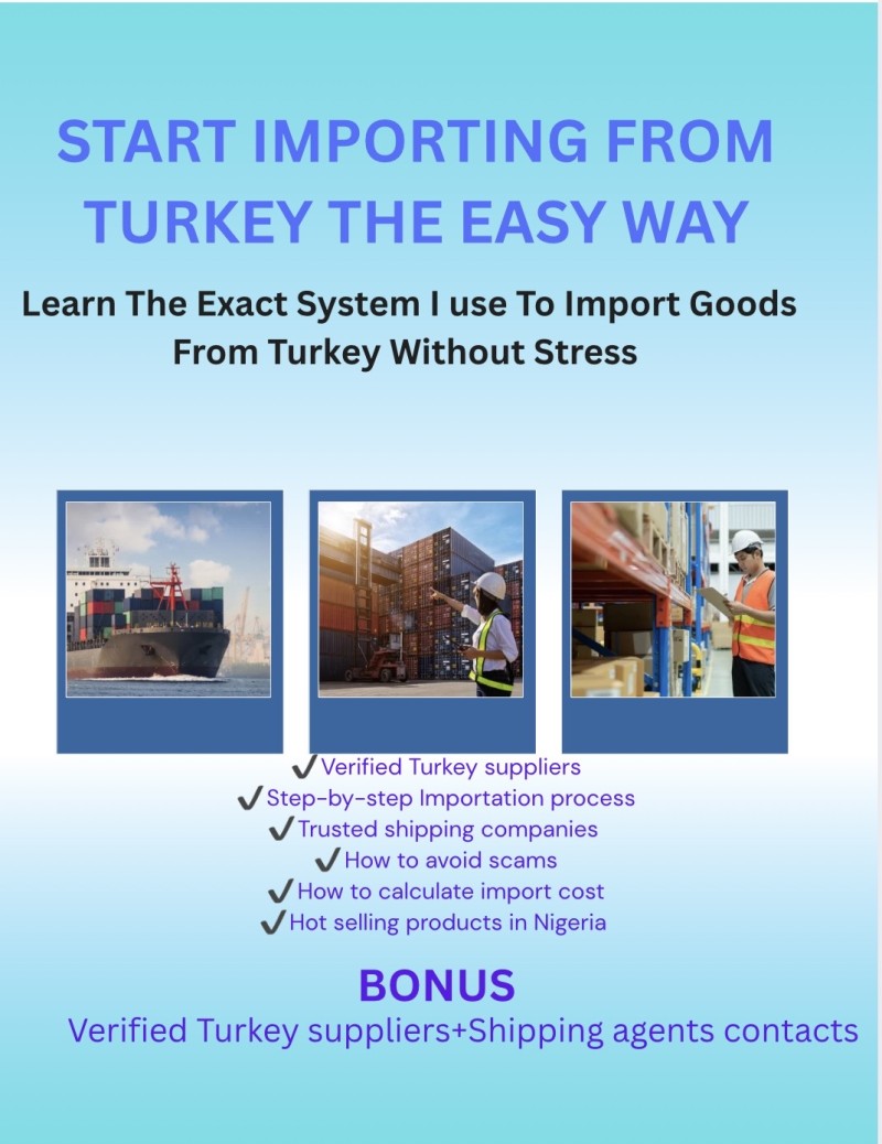 START IMPORTING FROM TURKEY THE EASY WAY