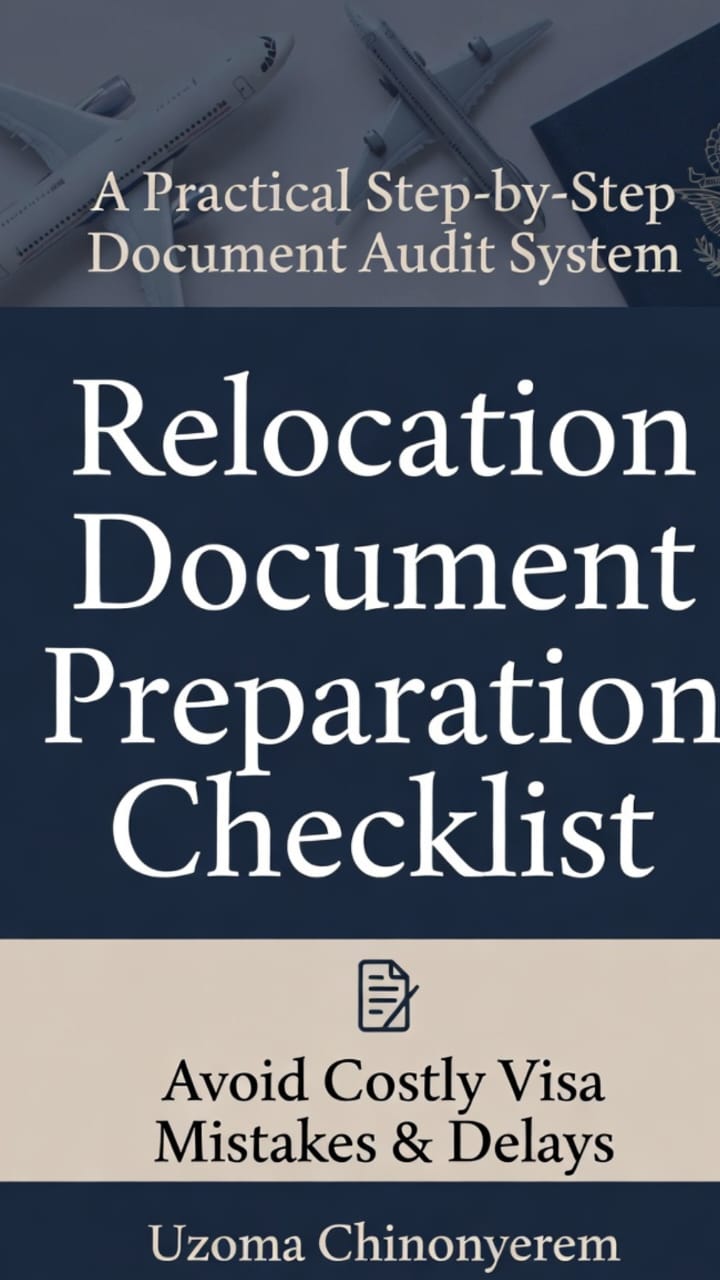 Relocation Documents Preparation Checklist