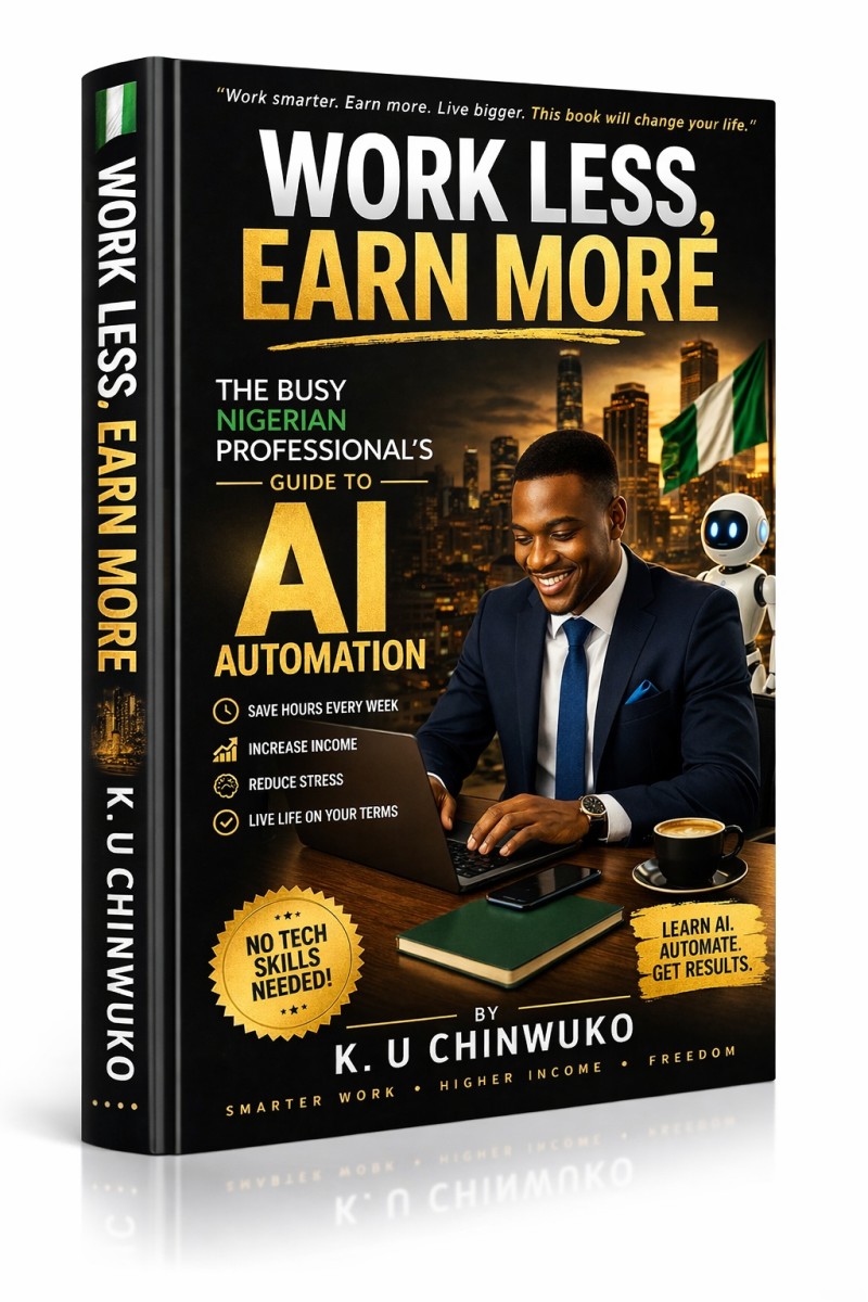 Work Less, Earn More: The Busy Nigerian Professional's Guide to AI Automation (eBook)