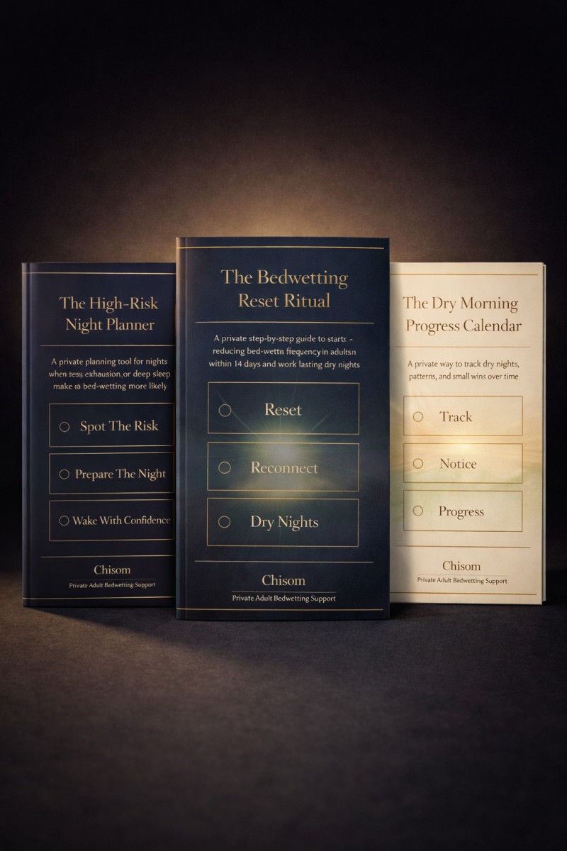 The Bedwetting Reset For Children: A private step-by-step guide for mothers who want to help their child start having fewer wet nights in 21 days and build toward lasting dry nights.