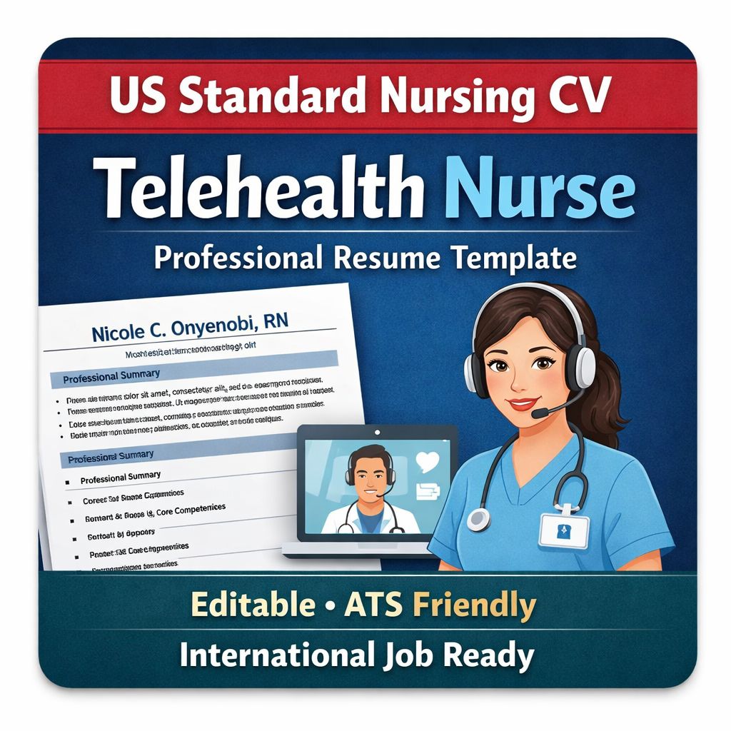 GLOBAL TELEHEALTH JOB GUIDANCE AND RESUME WRITING