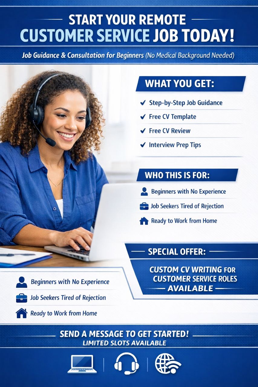 REMOTE CUSTOMER SERVICE JOB GUIDANCE AND RESUME REVIEW