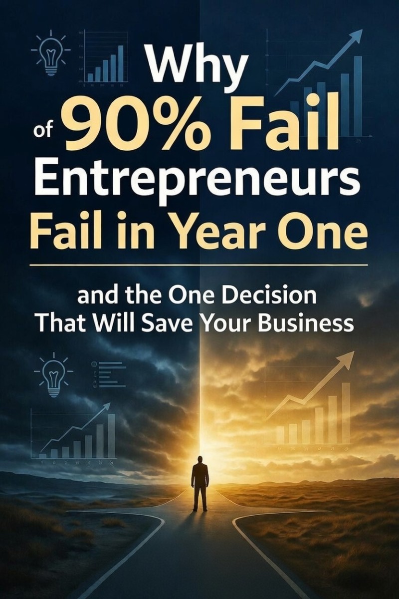 Why 90% of Entrepreneurs Fail in Year One and the One Decision That Will Save Your Business