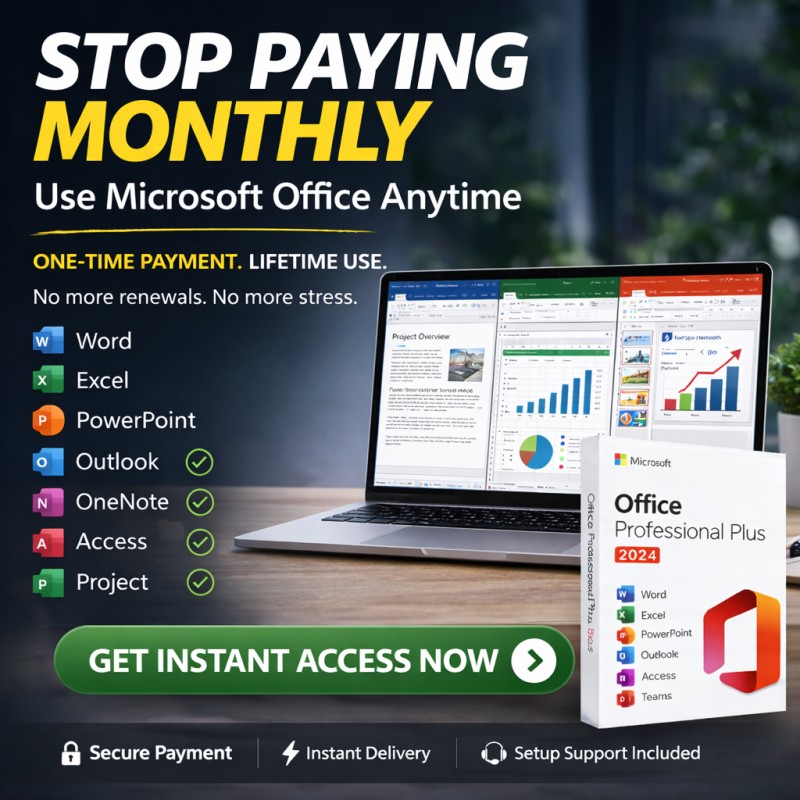 Microsoft Office Professional Plus 2024 & Microsoft Project