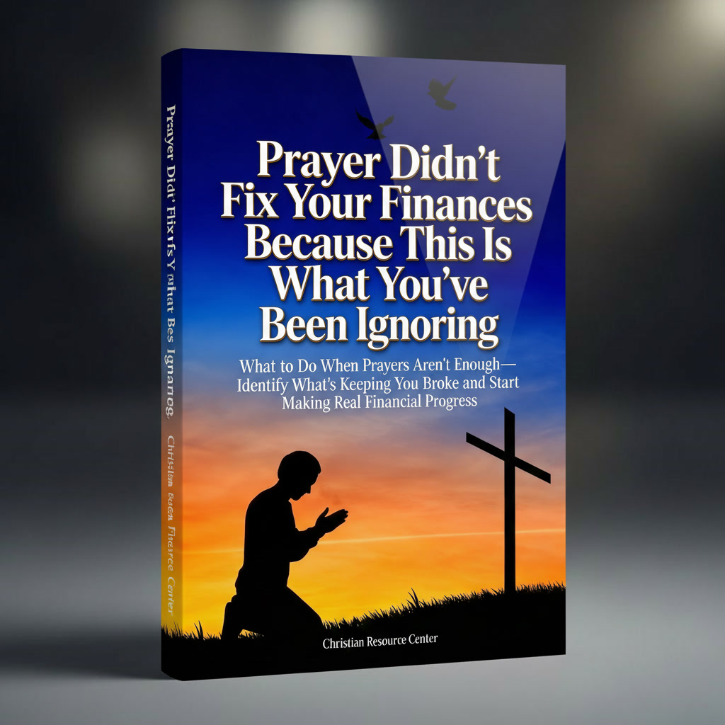 Prayer Didn't Fix Your Finances Because This Is What You've Been Ignoring