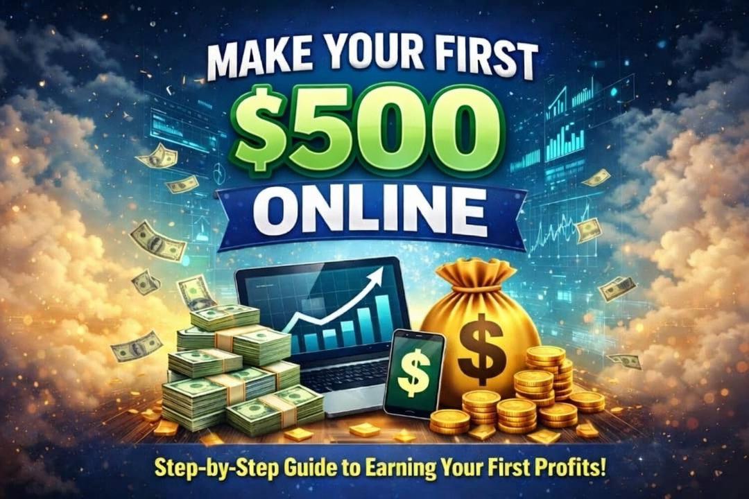 Make your first $500 online