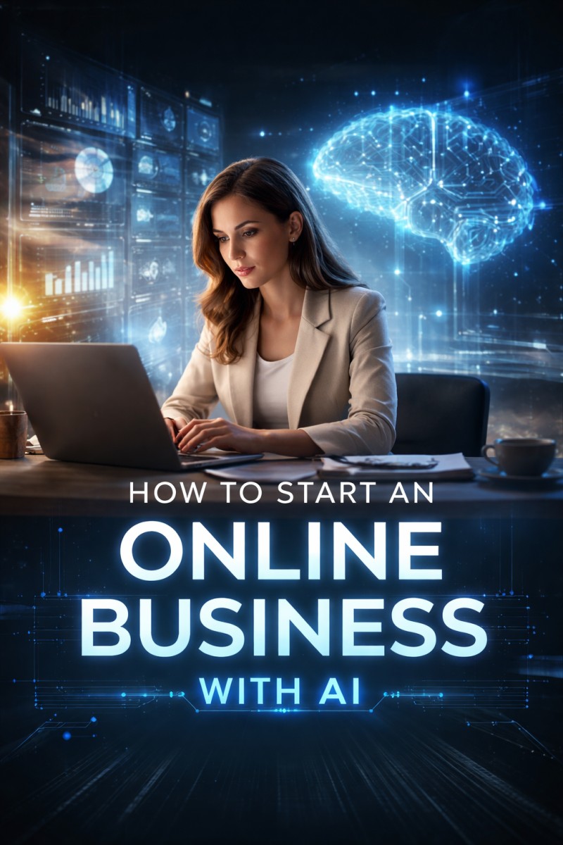 Set up a powerful online business using AI in just minutes