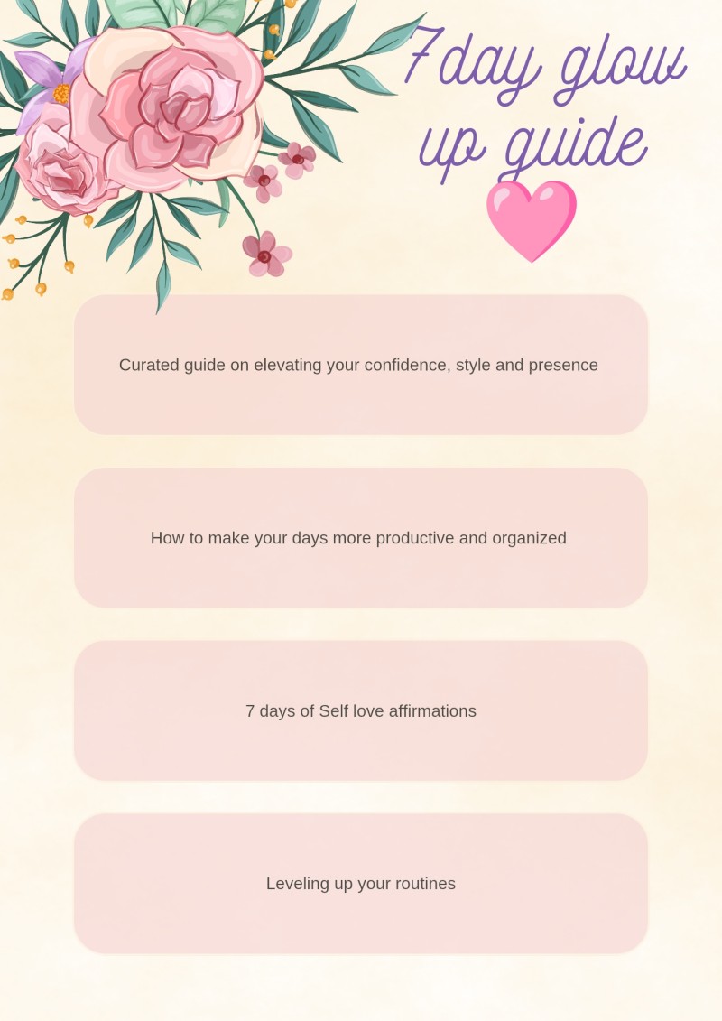 The ultimate glow up guide
