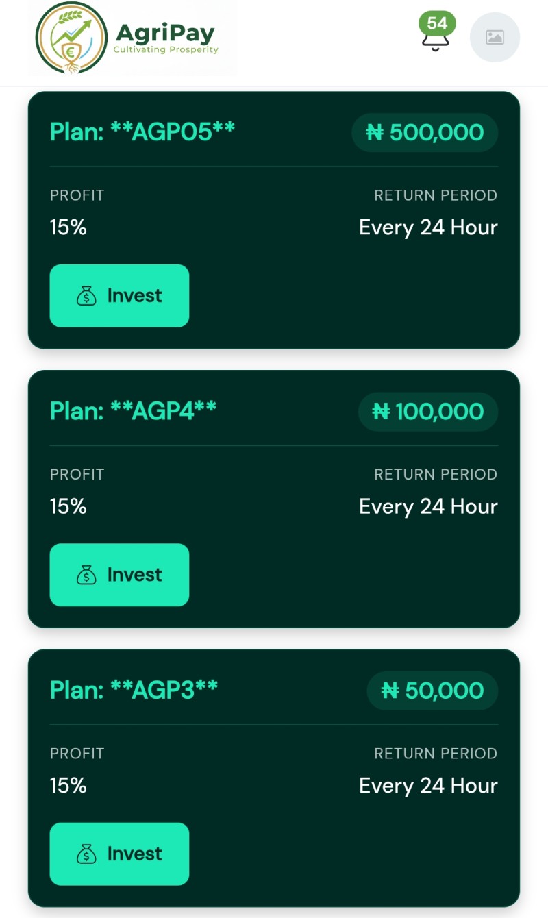 AGRIPAY SCRIPT - (Earn cash daily from investing on agriculture)