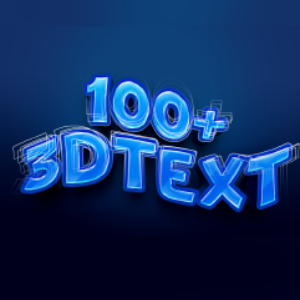 100+ 3d texts