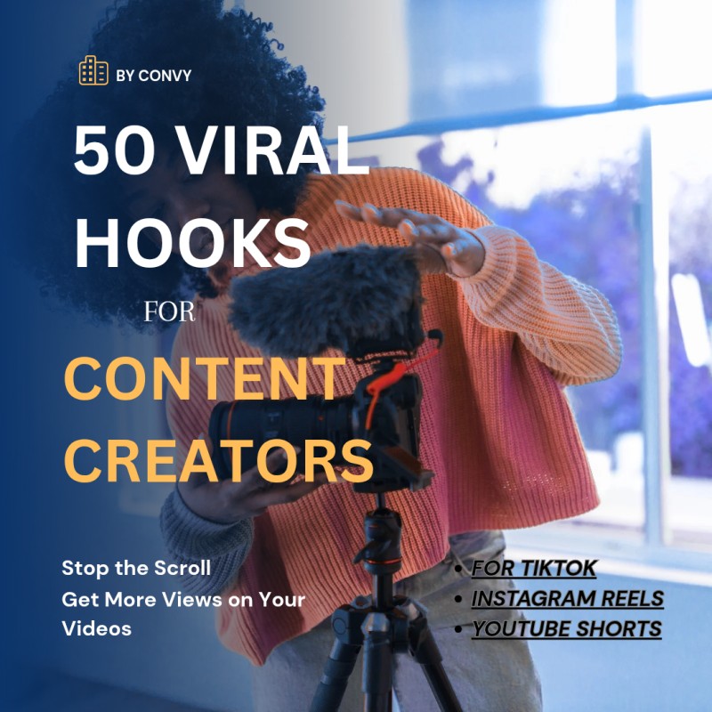 50 Viral Hooks for Content Creators: Stop the Scroll & Get More Views