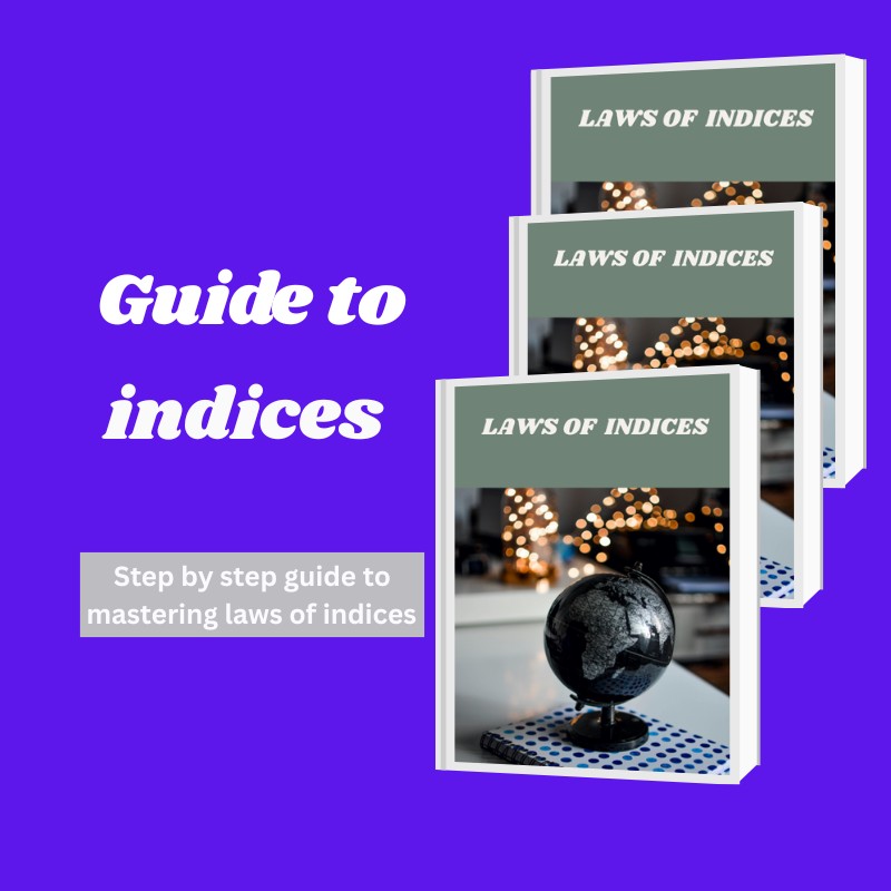 Laws of indices
