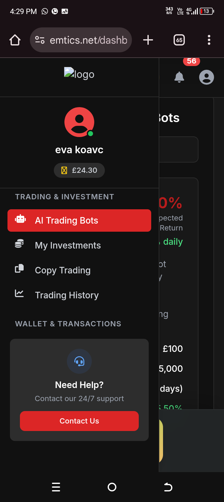 Elon Musk PHP Script with Ai & Copy Trading and Wallet Connect System