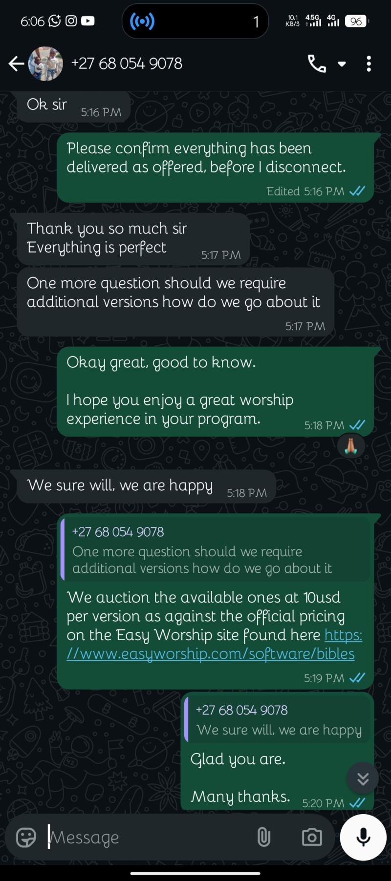 Customer review 2