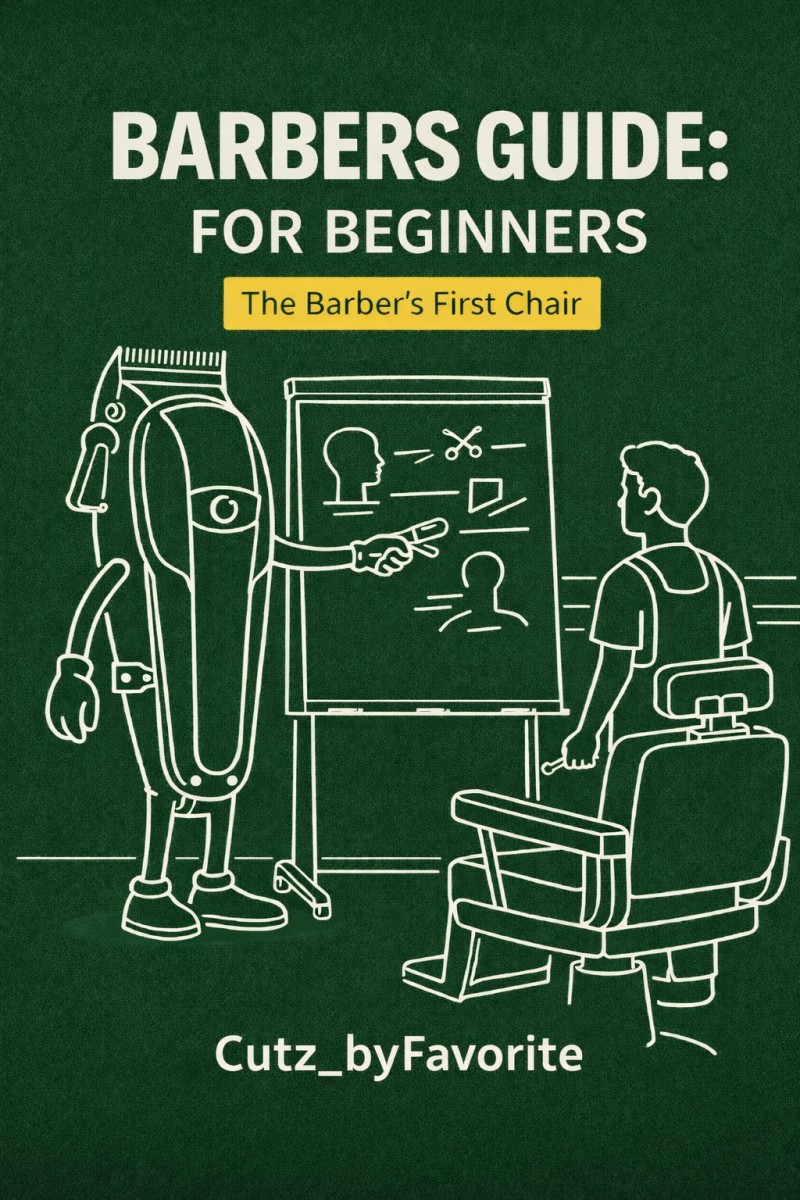 Barber Guide Buy BARBERS GUIDE: FOR BEGINNERS The Barber's First Chair by Favorite ...