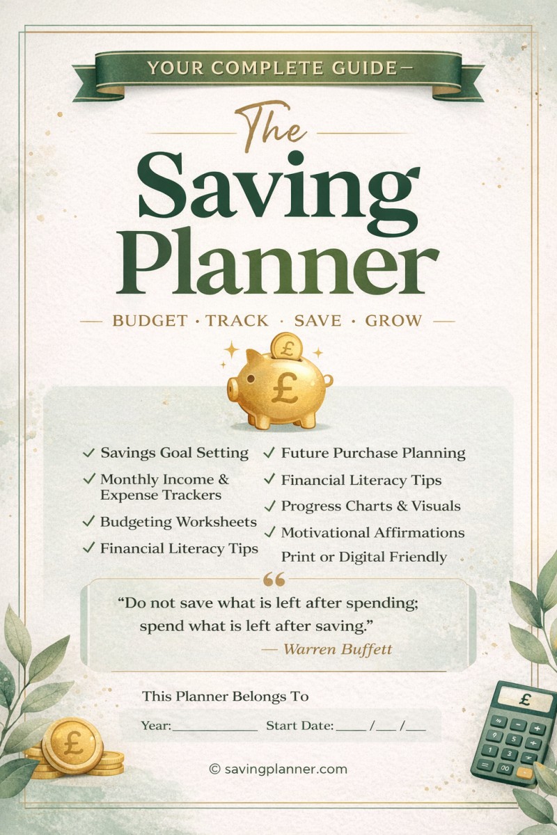 The Ultimate Saving Planner