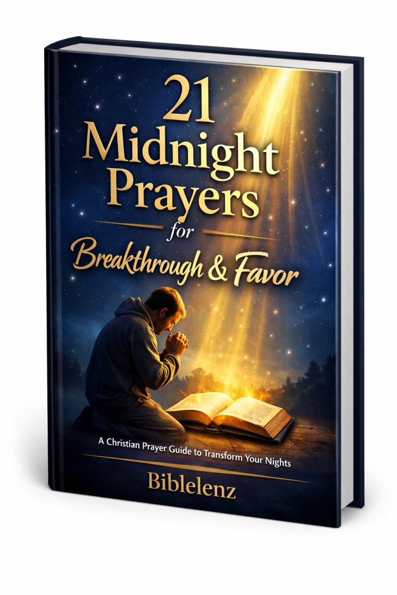 21 Midnight Prayers for Breakthrough & Favor.