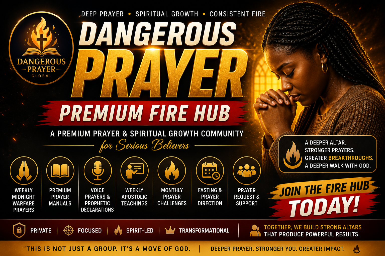 DANGEROUS PRAYER PREMIUM FIRE HUB